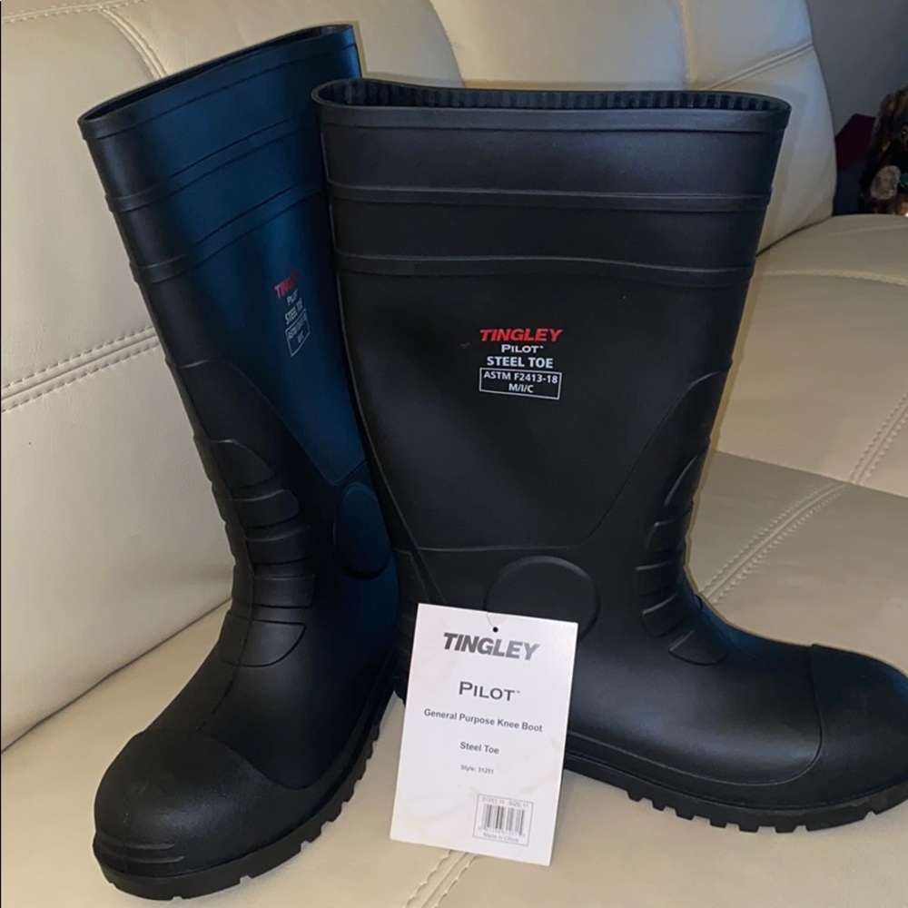 Steel rubber boots/ waterproof